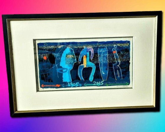 Ad van Bokhoven Giclee-print "Rotary100", incl. certificaat, Gelimiteerde oplage, Ophalen of Verzenden, Abstract