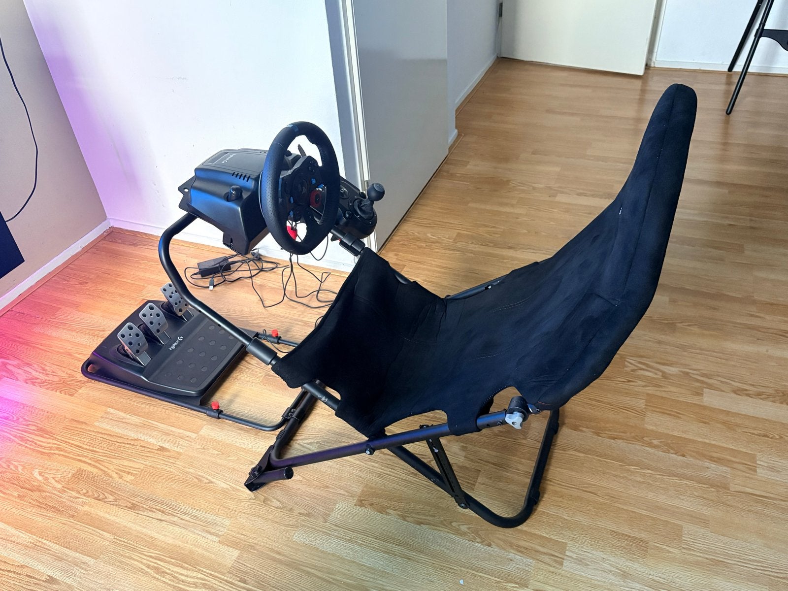 Logitech G29 SE met Shifter & REBBLERS SIMR 100G Cockpit, Ophalen, Racestoel, Force feedback, PlayStation