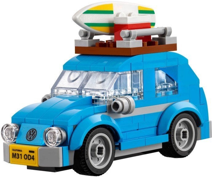40252 Mini Volkswagen Beetle (2017), Kinderen en Baby's, Speelgoed | Duplo en Lego, Ophalen, Lego, Zo goed als nieuw, Inclusief instructies