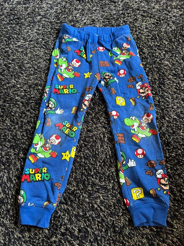 Mario jogging broek maat 116 H&M, Kinderen en Baby's, Kinderkleding | Maat 116, Ophalen of Verzenden, Gebruikt, Jongen, Broek