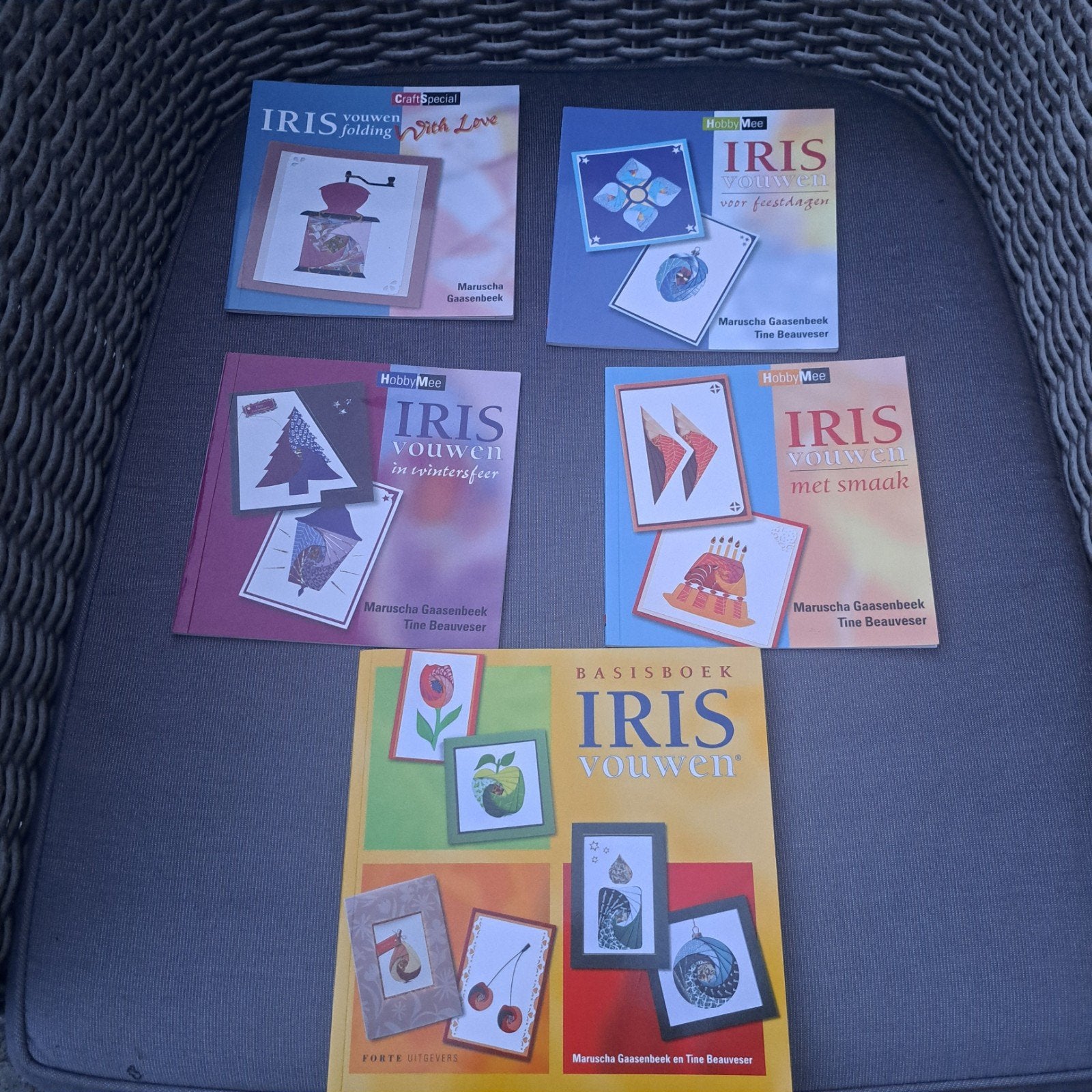 IRIS Vouwen Knutselboeken - Diverse Thema's, Ophalen of Verzenden