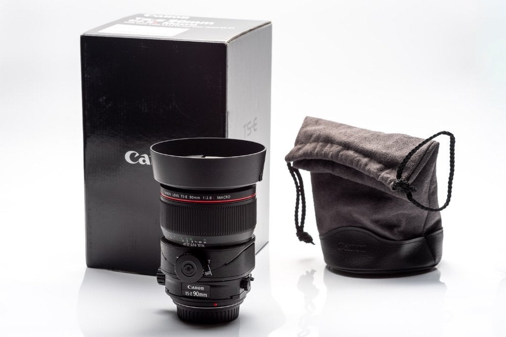 Canon TS-E 90mm f/2.8L Macro Tilt-Shift EF – perfecte staat, Canon, Zo goed als nieuw, Macrolens, Ophalen