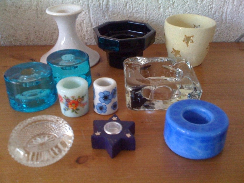 diverse kandelaars, Overige materialen, Meerkleurig, Nieuw, Ophalen of Verzenden