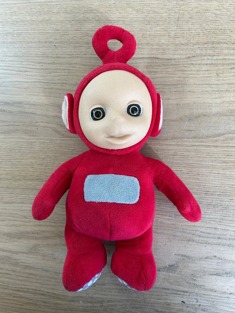 Vintage Teletubbies Knuffel Po met Geluid, Ophalen of Verzenden, Zo goed als nieuw, Overige typen