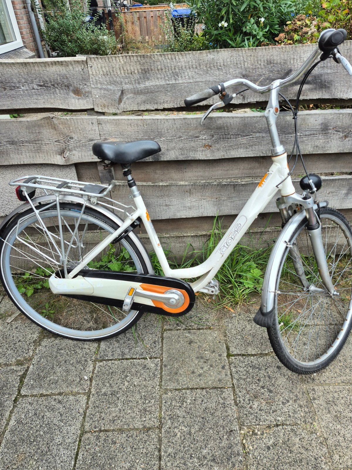 damesfiets, Ophalen