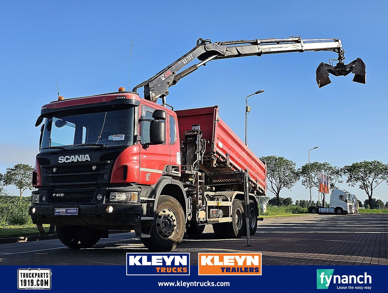 SCANIA P410 hiab xs122, Automaat, Stoelverwarming, Euro 6, Scania