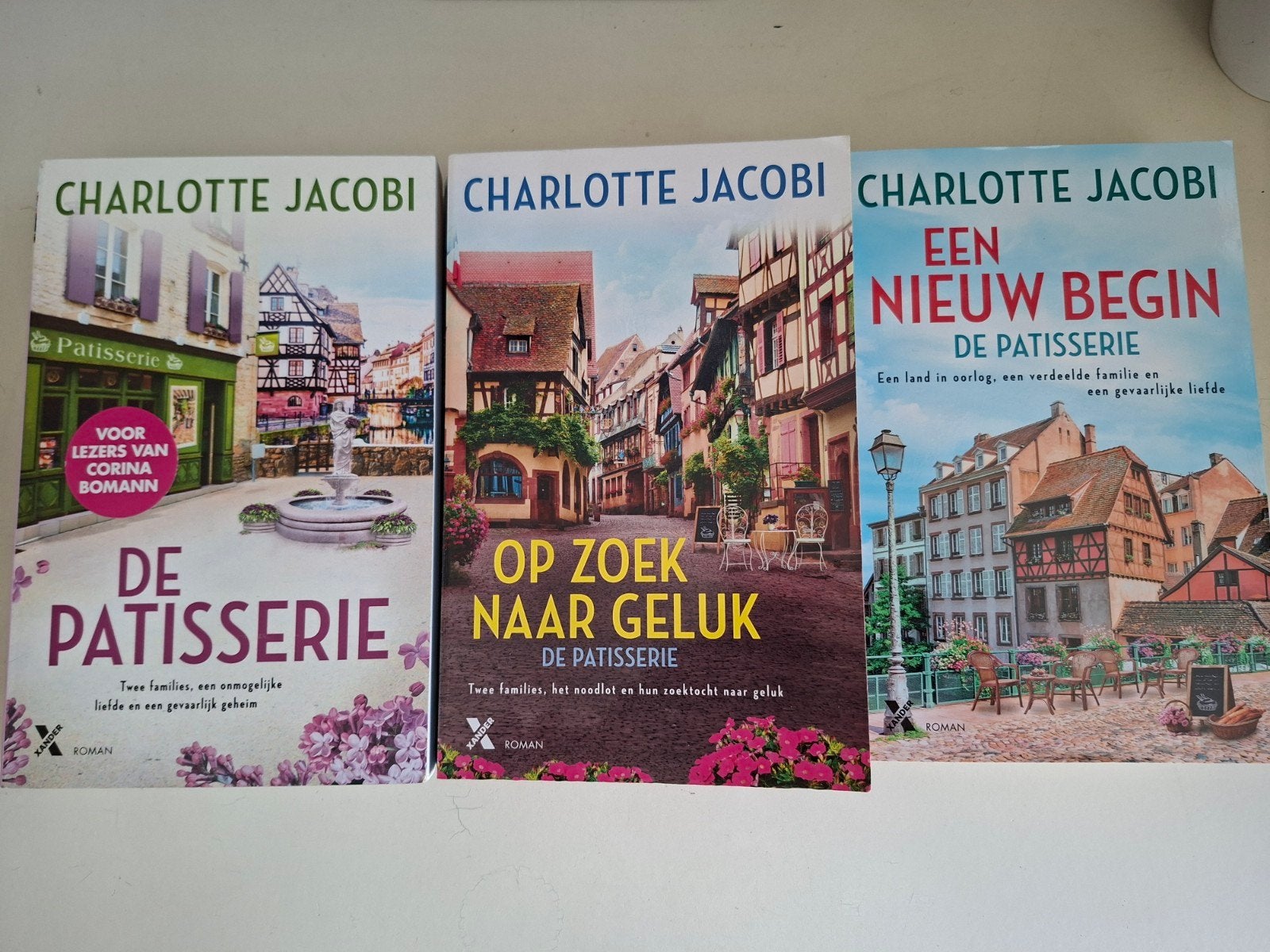 Charlotte Jacobi - de patisserie trilogie, Ophalen of Verzenden, Gelezen