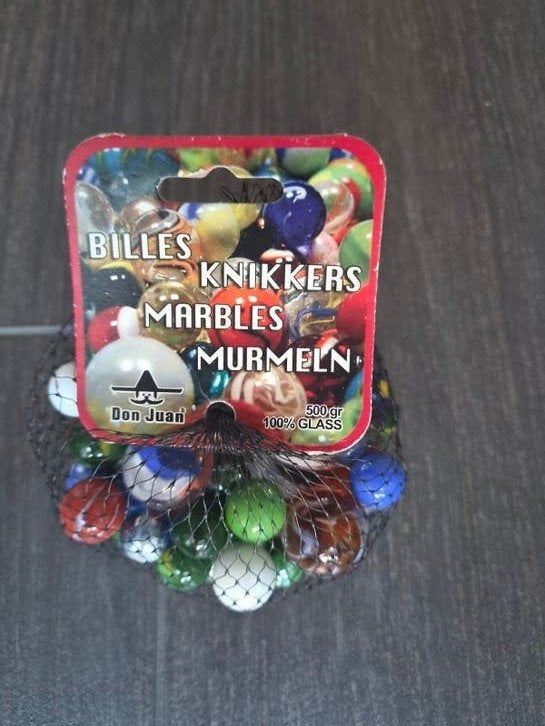 netje knikkers en bolders, Ophalen of Verzenden