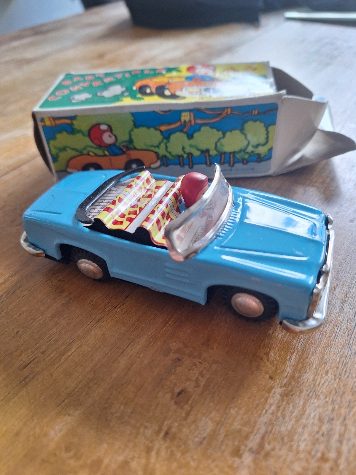 Vintage Baby Convertible speelgoedauto, Ophalen of Verzenden, Gebruikt