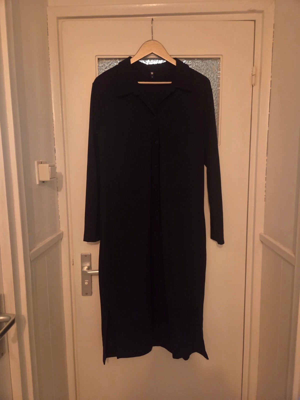 zwarte dames jurk, Verzenden, Zwart, Maat 42/44 (L), Nieuw