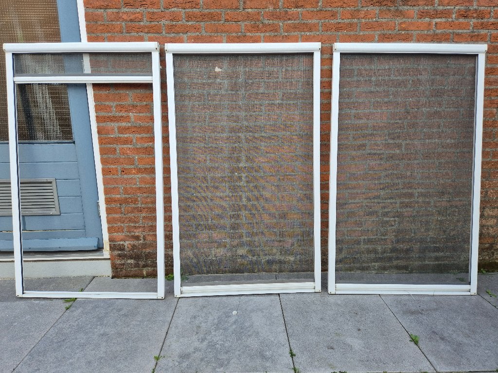 Luxe rol horren 147x88 cm, Ophalen, Kunststof, 80 tot 100 cm, Overige typen