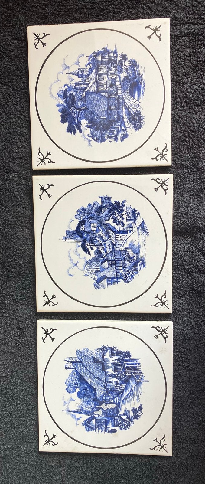 3x Mosa Holland Delfts Blauw tegels, Ophalen of Verzenden