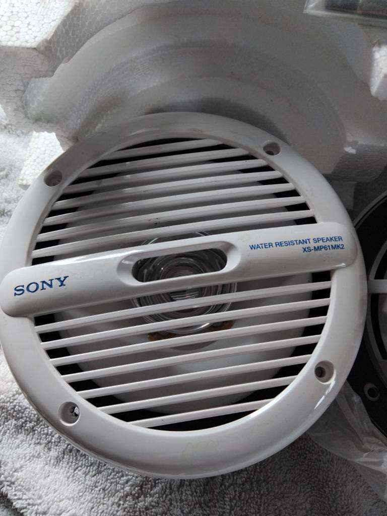 Sony XS-MP61MK2 Waterbestendige Marine Speakers, Nieuw, Ophalen of Verzenden, Sony, Minder dan 60 watt