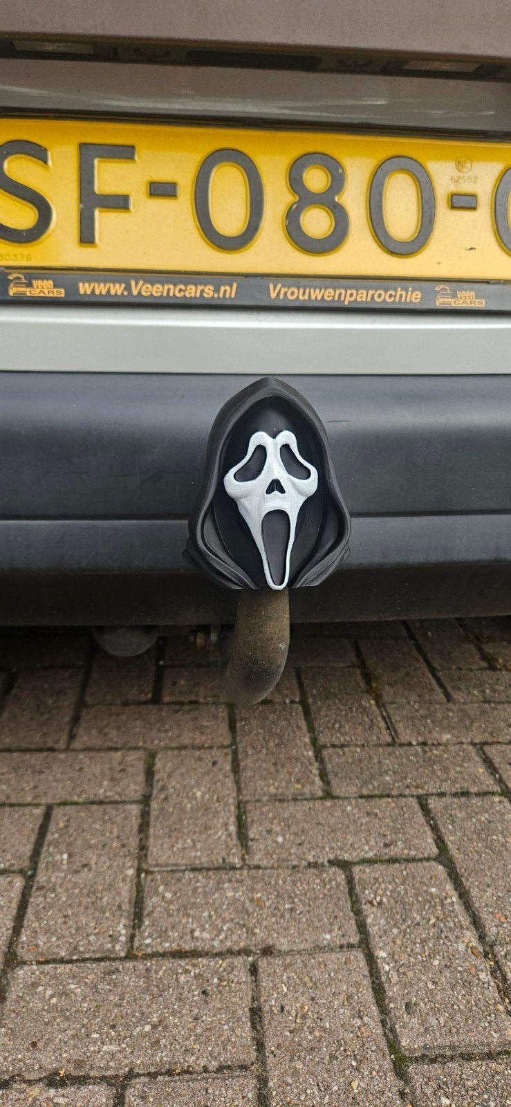 Ghostface trekhaakdop / beschermkap 3D geprint, Auto-onderdelen, Ophalen of Verzenden, Nieuw
