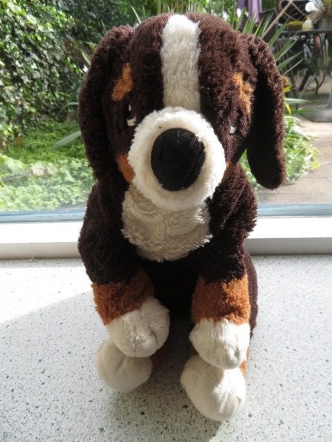 Hond Berner Sennen Hoppig van IKEA zacht velours, IKEA, Zo goed als nieuw, Middelgroot (20 tot 80 cm), Wasbaar