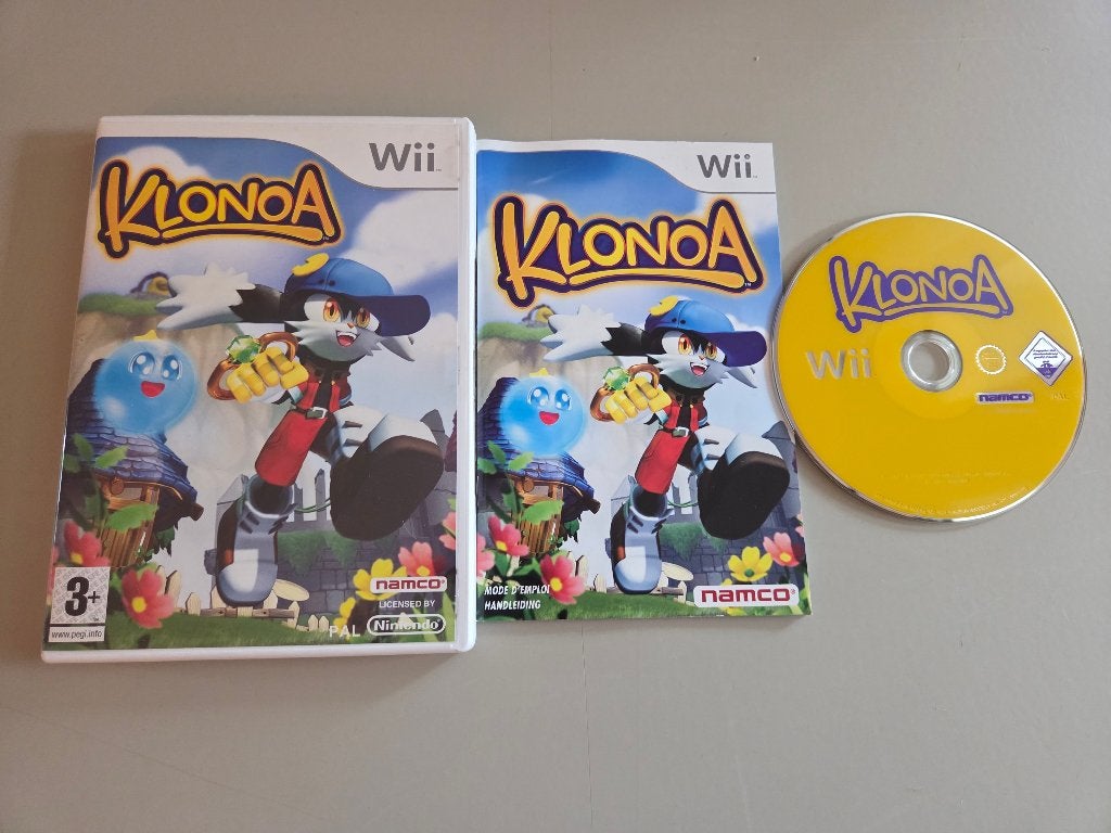 Klonoa (compleet), 1 speler, Ophalen of Verzenden, Zo goed als nieuw, Vanaf 3 jaar