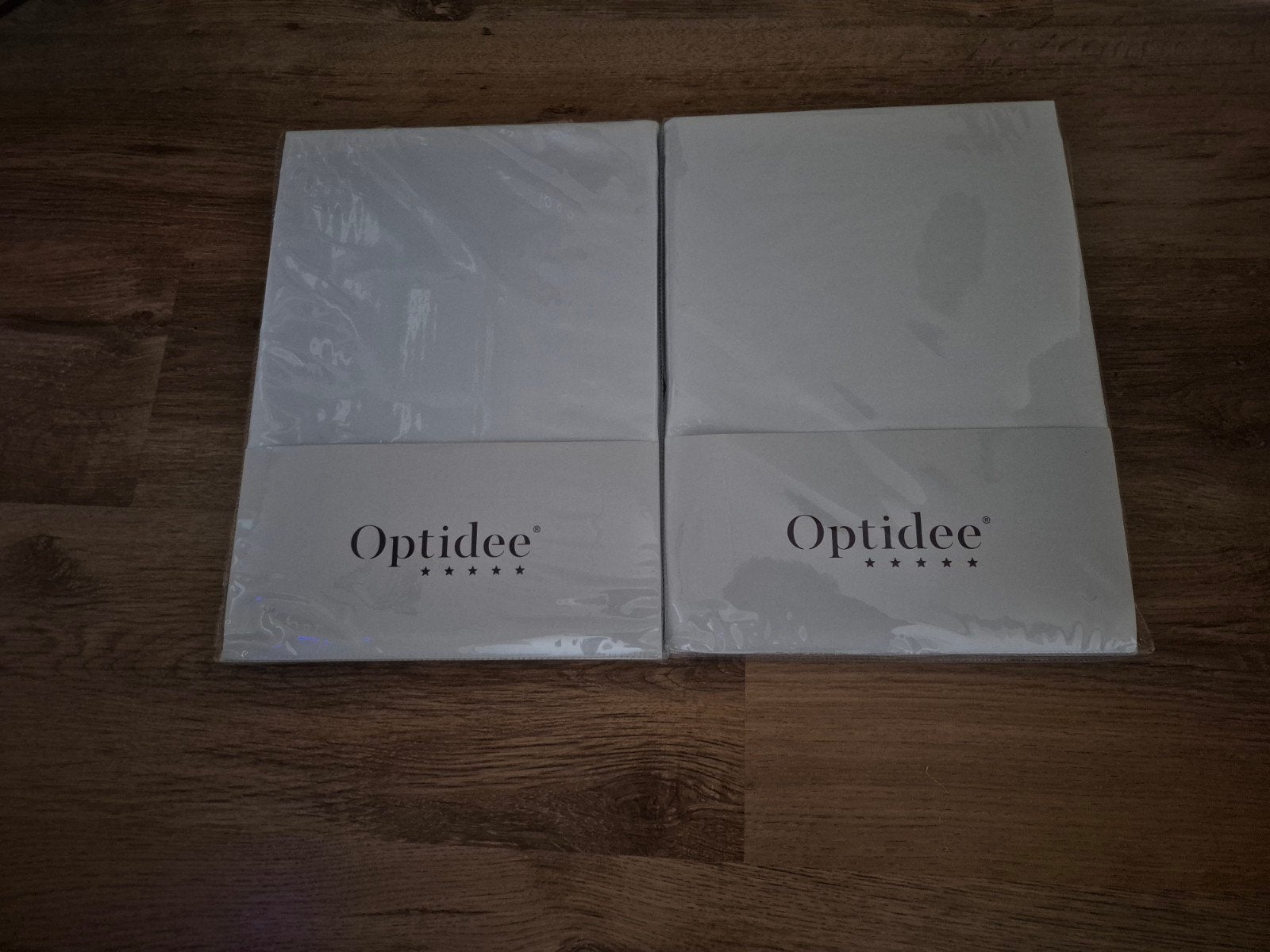Optidee: Optizijde hoeslakens 2x 90x220 sneeuw wit. Nieuw!!, Huis en Inrichting, Ophalen, Eenpersoons, Wit, Hoeslaken of Sloop