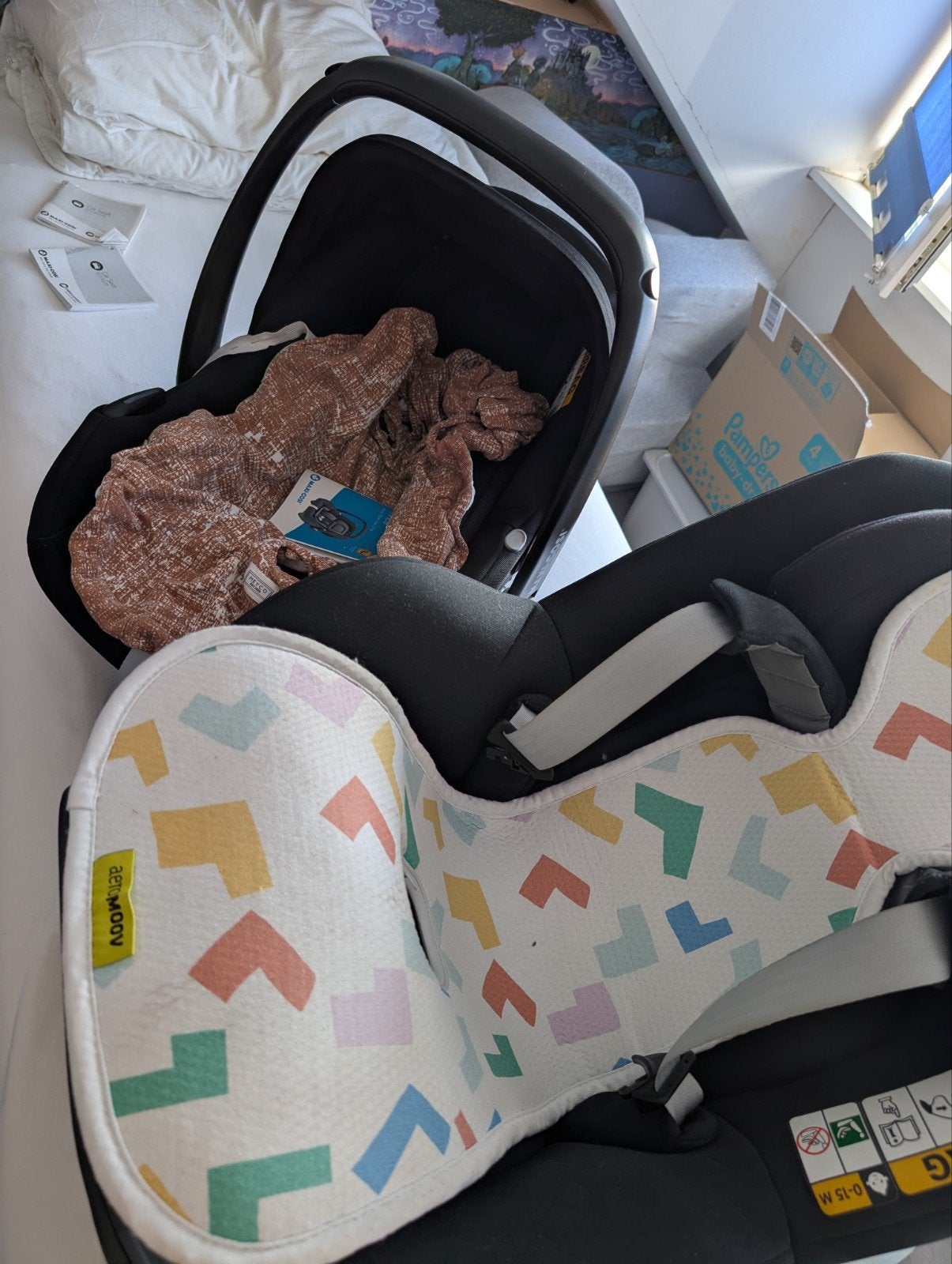 Maxi-Cosi Tinca plus autostoel met Isofix en ligstand, Ophalen, Slaapstand, Zo goed als nieuw, Isofix