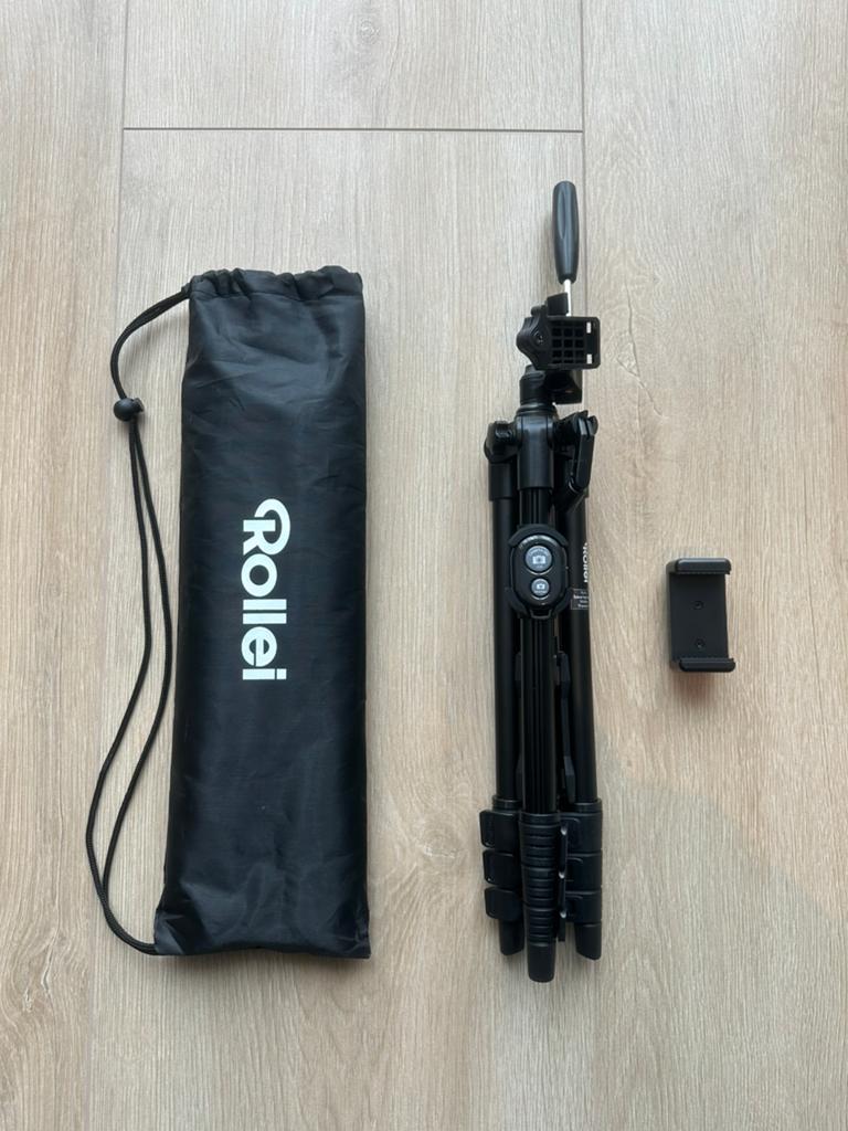 ROLLEI handig en compact stevig statief, Ophalen of Verzenden, Zo goed als nieuw, Minder dan 150 cm, Driepoot