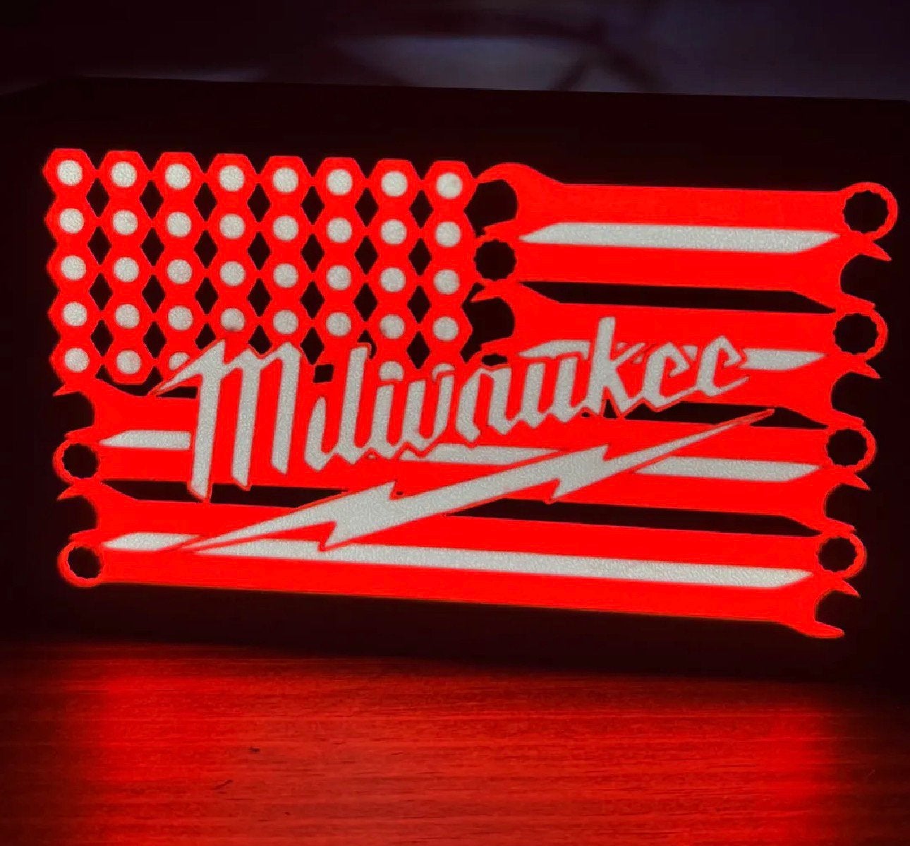 Milwaukee Ledbak, Verzenden, Zo goed als nieuw, Lichtbak of (neon) lamp
