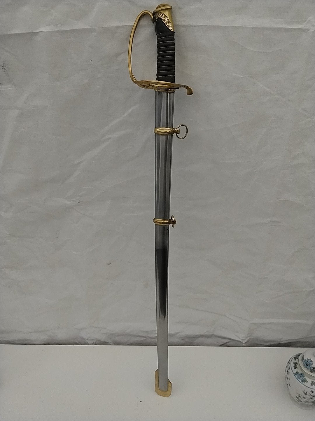 Decoratieve Sabel met Schede - 92 cm, Verzamelen, Ophalen of Verzenden, Overige soorten, Overige gebieden, Zwaard of Sabel