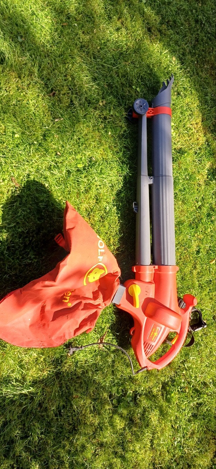 Wolf Garten Bladblazer LBV 2600 E - Elektrisch, Ophalen, Met opvangzak, Handgedragen, Elektrisch