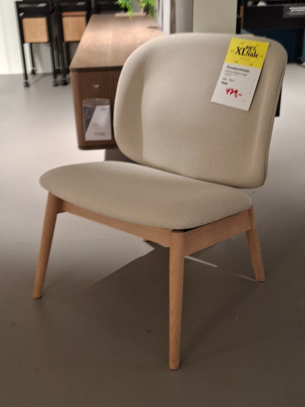 Showroommodel Enzo Luca Fauteuil Mistretta, Ophalen, Nieuw, Stof, Scandinavisch