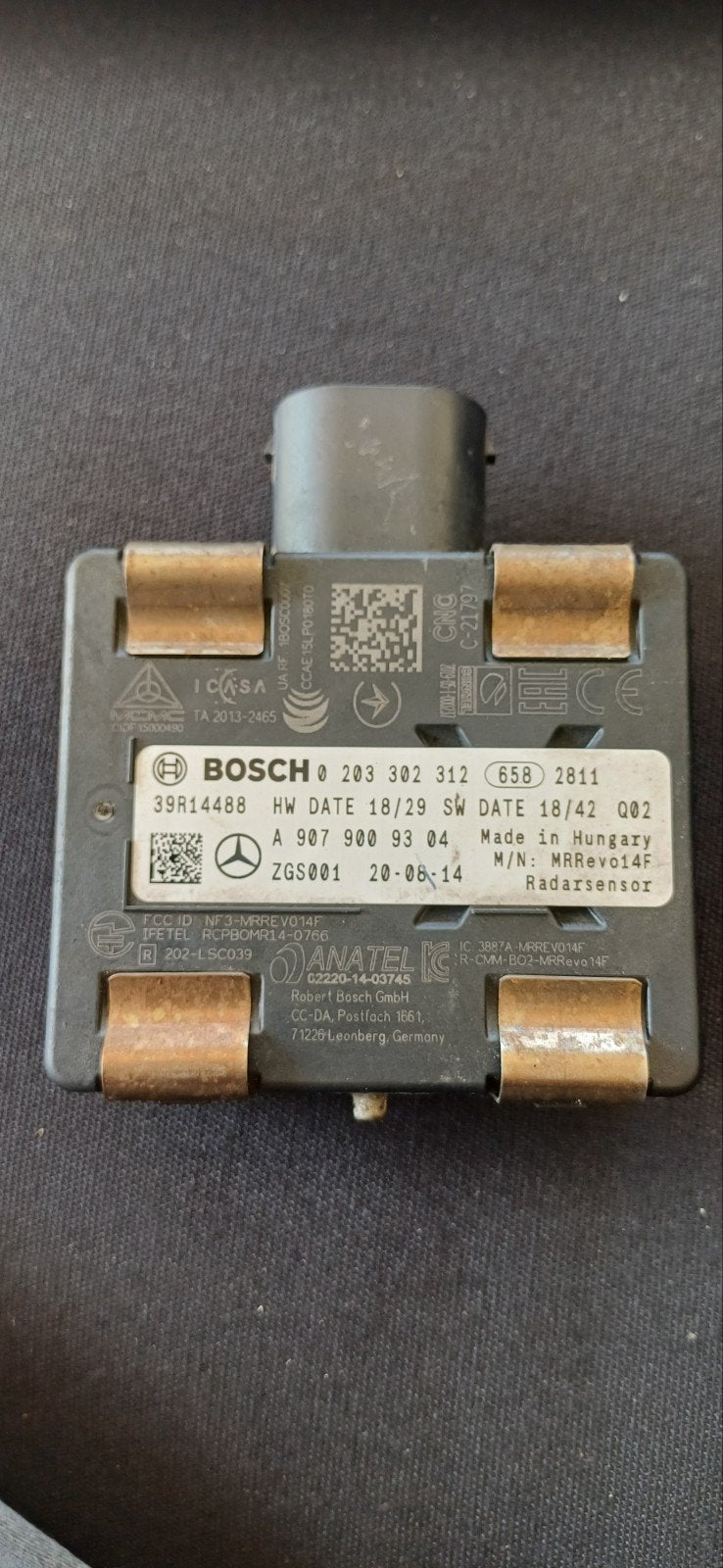 radarsensor mercedes sprinter w907 w910  A.907 900 93 04, Ophalen, Gebruikt, Mercedes-Benz