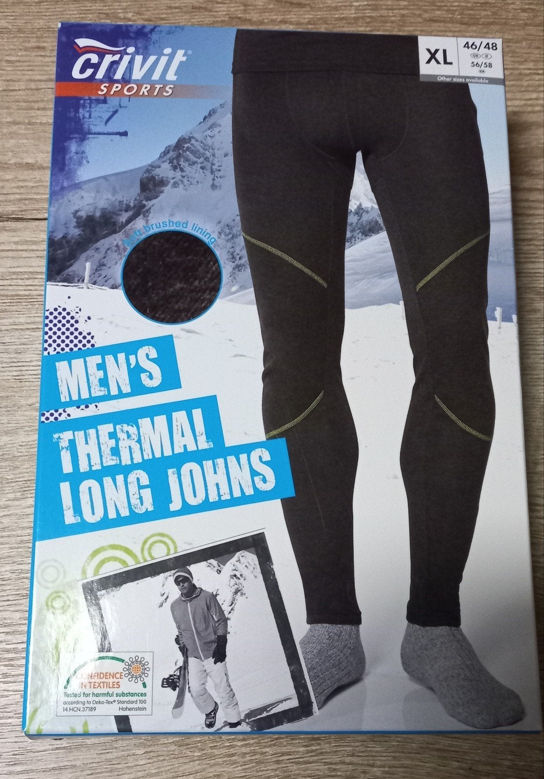 Crivit Heren Thermisch Ondergoed - Lange Onderbroek, Kleding | Heren, Broek, Ophalen of Verzenden, Crivit, Maat 56/58 (XL)
