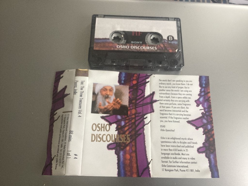 Osho Discourses MC, Cd's en Dvd's, Cassettebandjes, Gebruikt, 1 bandje, Ophalen of Verzenden, Origineel
