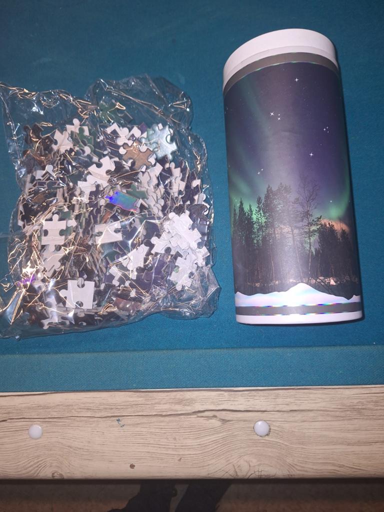 Legpuzzel 300 stukjes Noorderlicht, Hobby en Vrije tijd, Denksport en Puzzels, Ophalen of Verzenden, Minder dan 500 stukjes, Nieuw