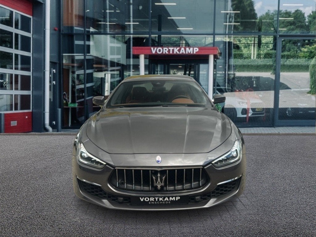 Maserati GHIBLI 3.0 TDI BOWERS WILKINS/LEDER/CAMERA/NAVI/STO, Auto's, Maserati, Gebruikt, Lederen bekleding, Met garantie (alle)