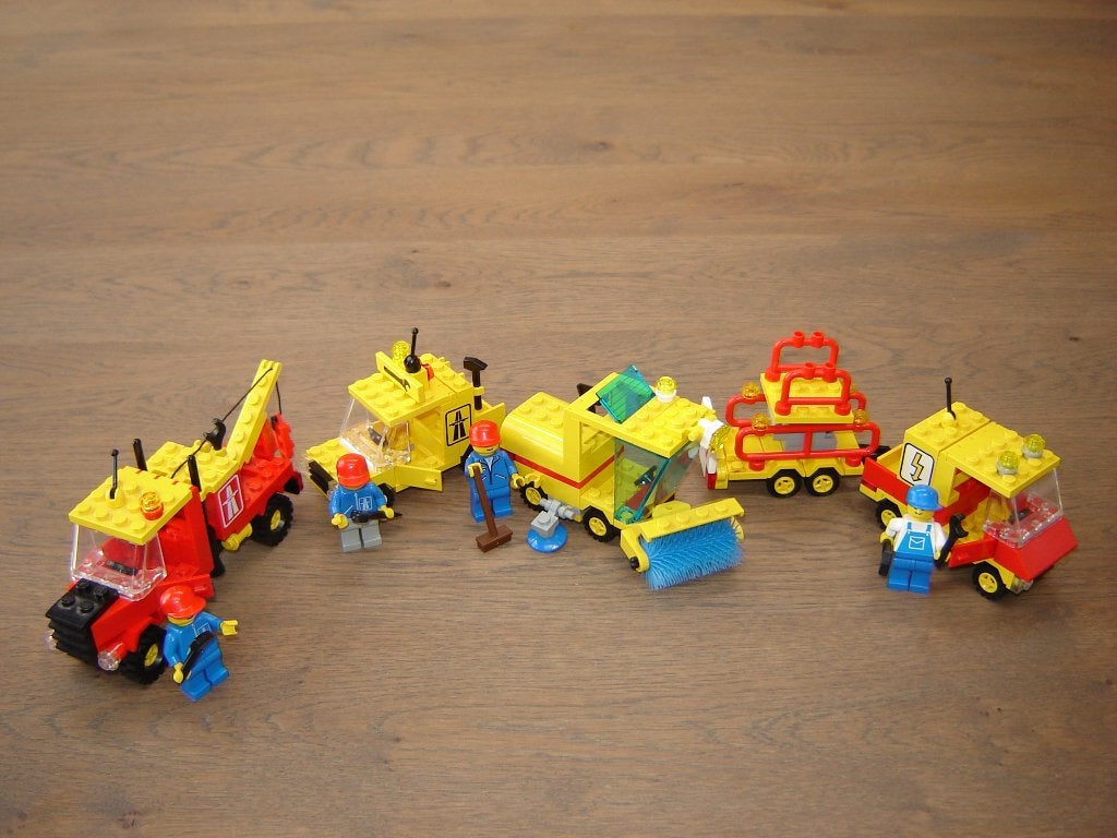 LEGO LEGOLAND WERKWAGENS 6671-6649-6521-6674 !!!!, Kinderen en Baby's, Speelgoed | Duplo en Lego, Lego, Ophalen of Verzenden, LEGOLAND