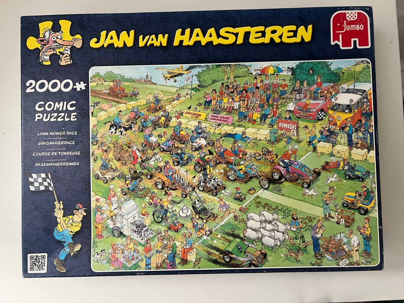 Jan van Haasteren en andere puzzels (1000, 1500, 2000 stukje, Ophalen, 500 t/m 1500 stukjes, Gebruikt, Legpuzzel