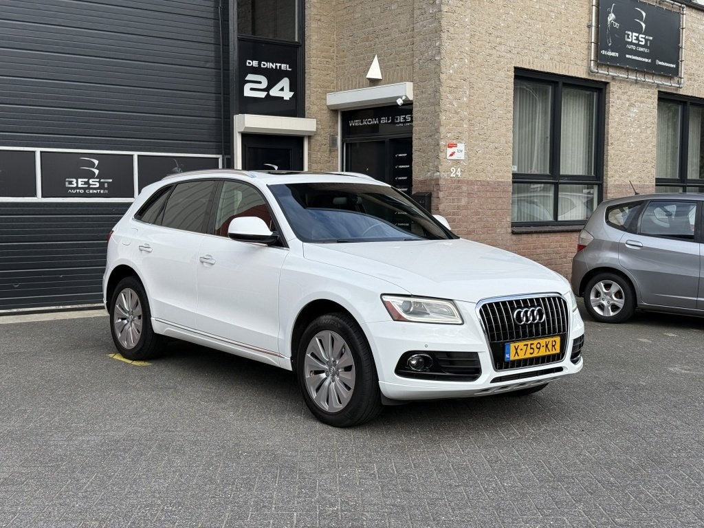 Audi Q5 2.0 TFSI q. PL.S B&O (bj 2015), Auto's, Dealer onderhouden, Gebruikt, Euro 6, 4 cilinders