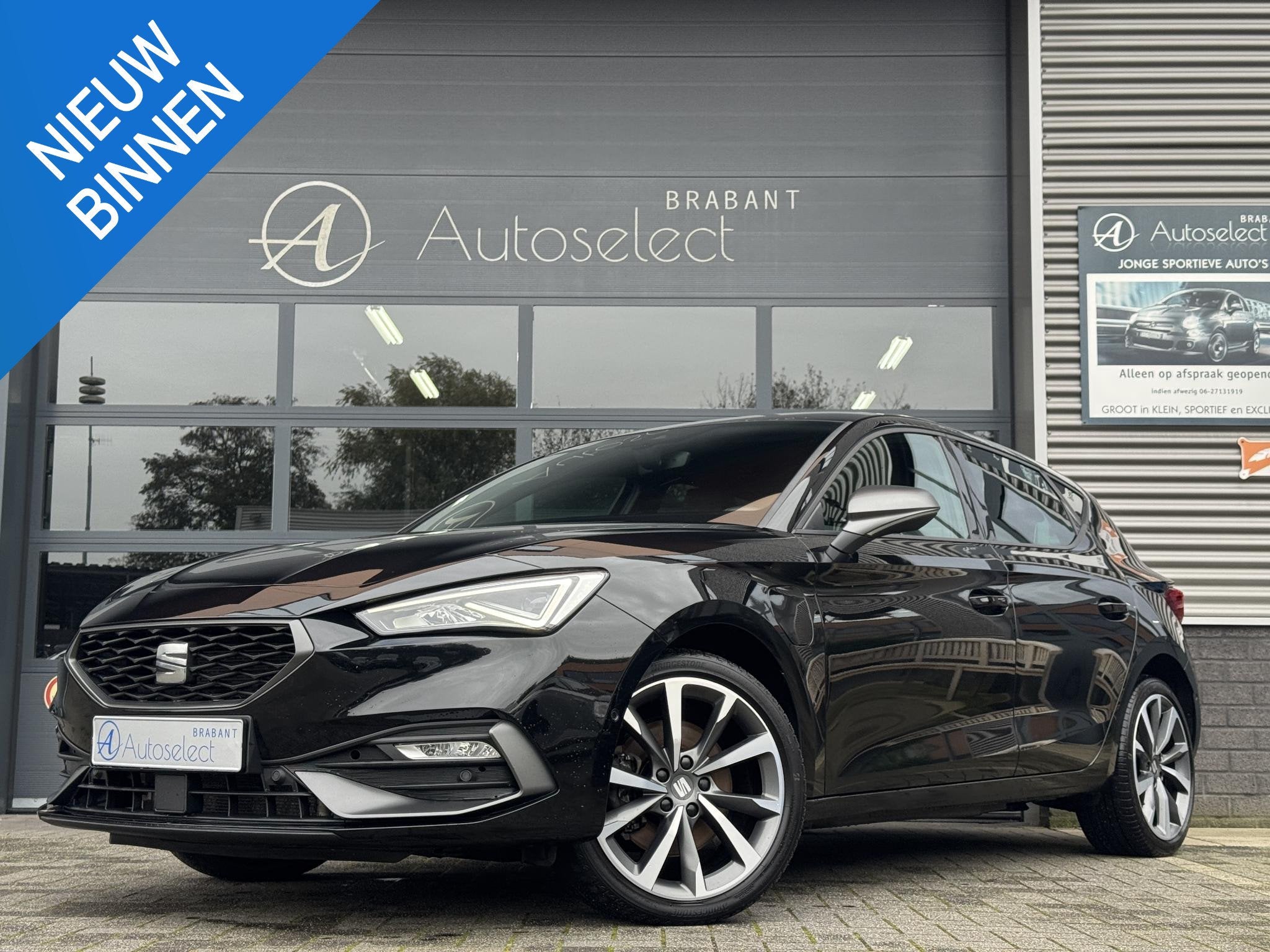 SEAT Leon 1.4 TSI eHybrid PHEV FR Business Intense Virtual |, Auto's, Stof, Gebruikt, 4 cilinders, 150 pk