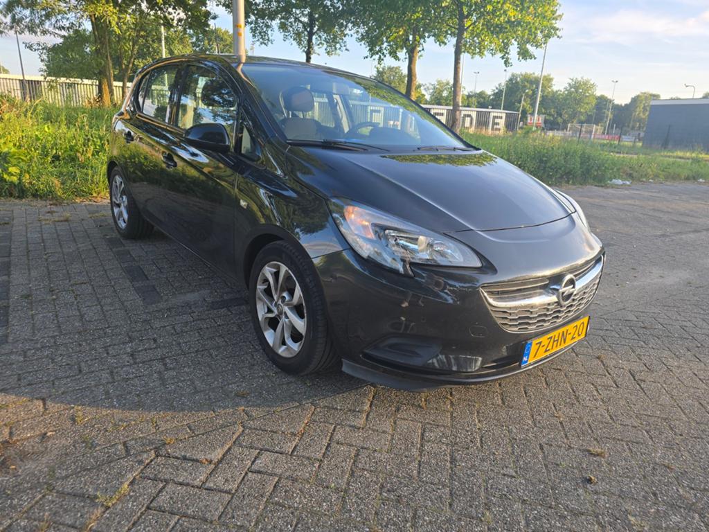 Opel Corsa 1.0T, carplay, parkeersensoren/camera, Voorwielaandrijving, Stof, Zwart, Origineel Nederlands