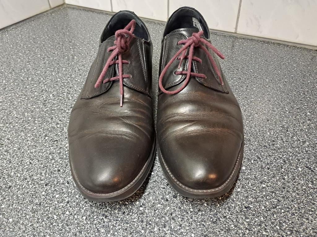 Zwarte Fluchos herenschoenen maat 41, Kleding | Heren, Schoenen, Ophalen of Verzenden, Zo goed als nieuw, N.v.t, N.v.t