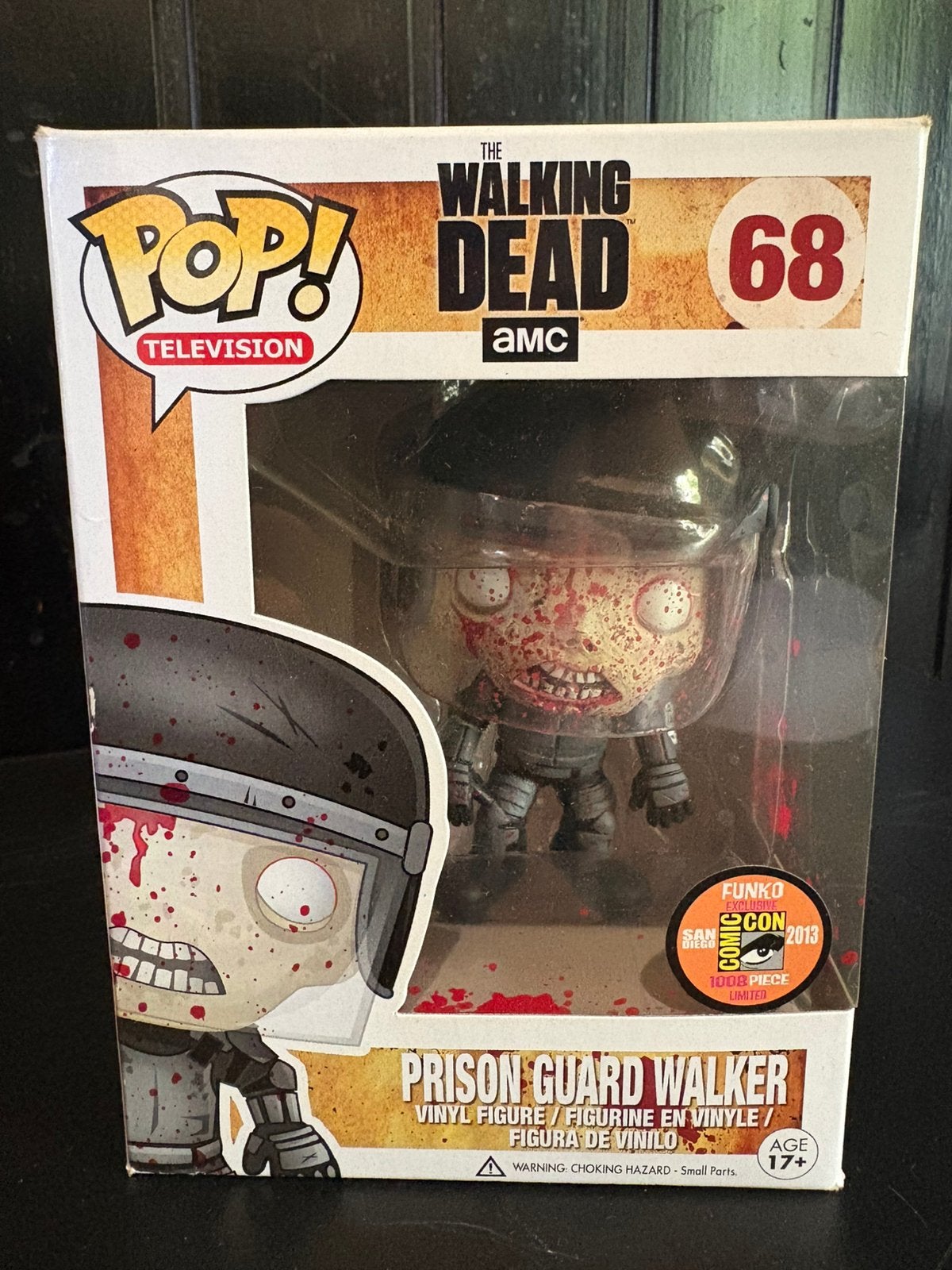 Funko Pop The Walking Dead #68 Prison Guard Walker SDCC 2013, Verzamelen, Poppetjes en Figuurtjes, Ophalen, Nieuw