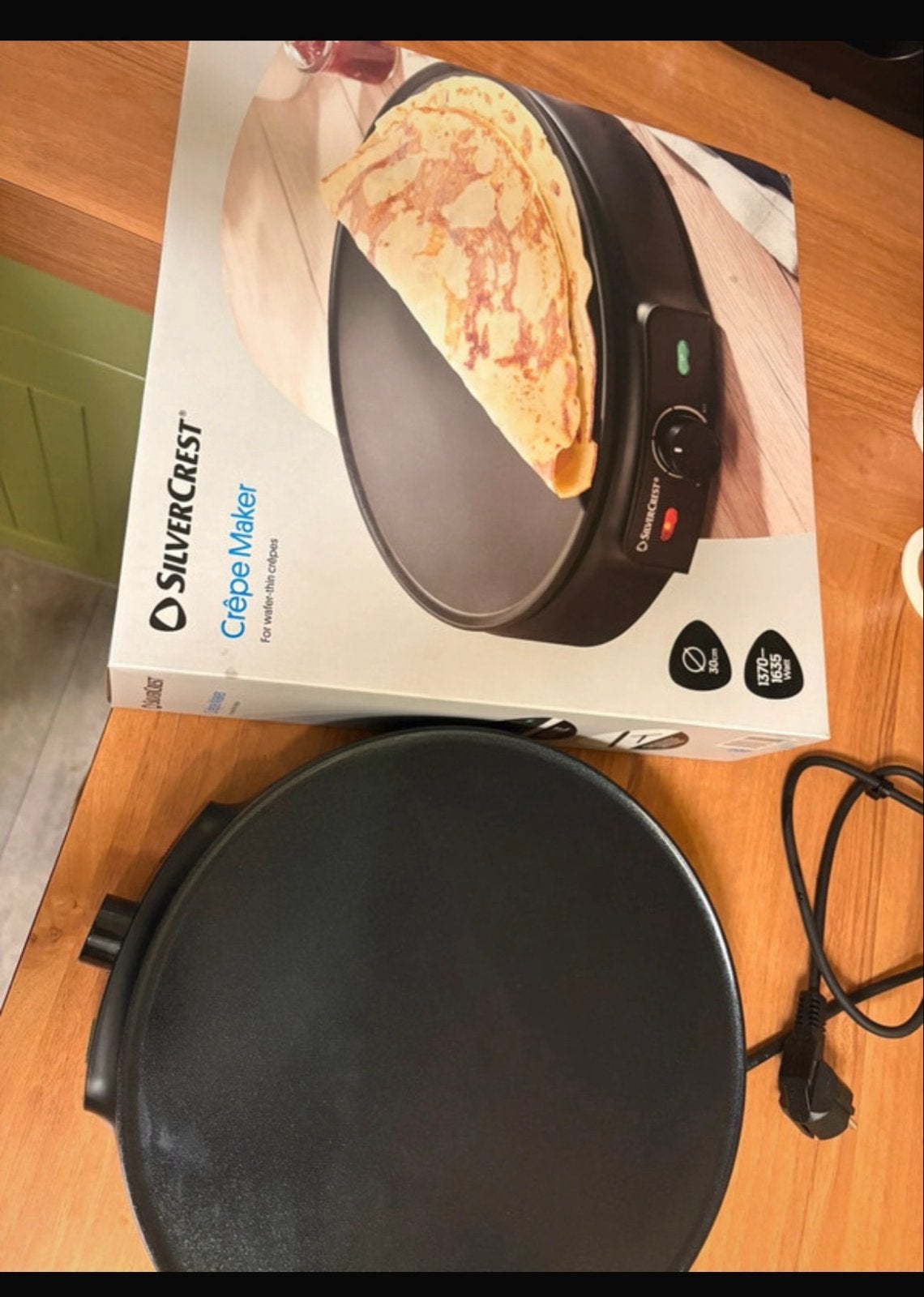 Nieuwe SilverCrest Crêpe Maker - Perfect voor pannenkoeken!, Ophalen, Nieuw