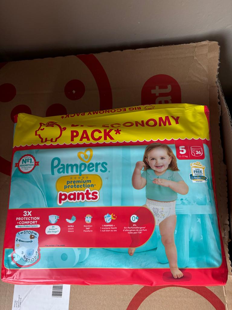Pampers Premium Protection Pants Maat 5 (11-17kg) - 36 stuks, Ophalen, Nieuw
