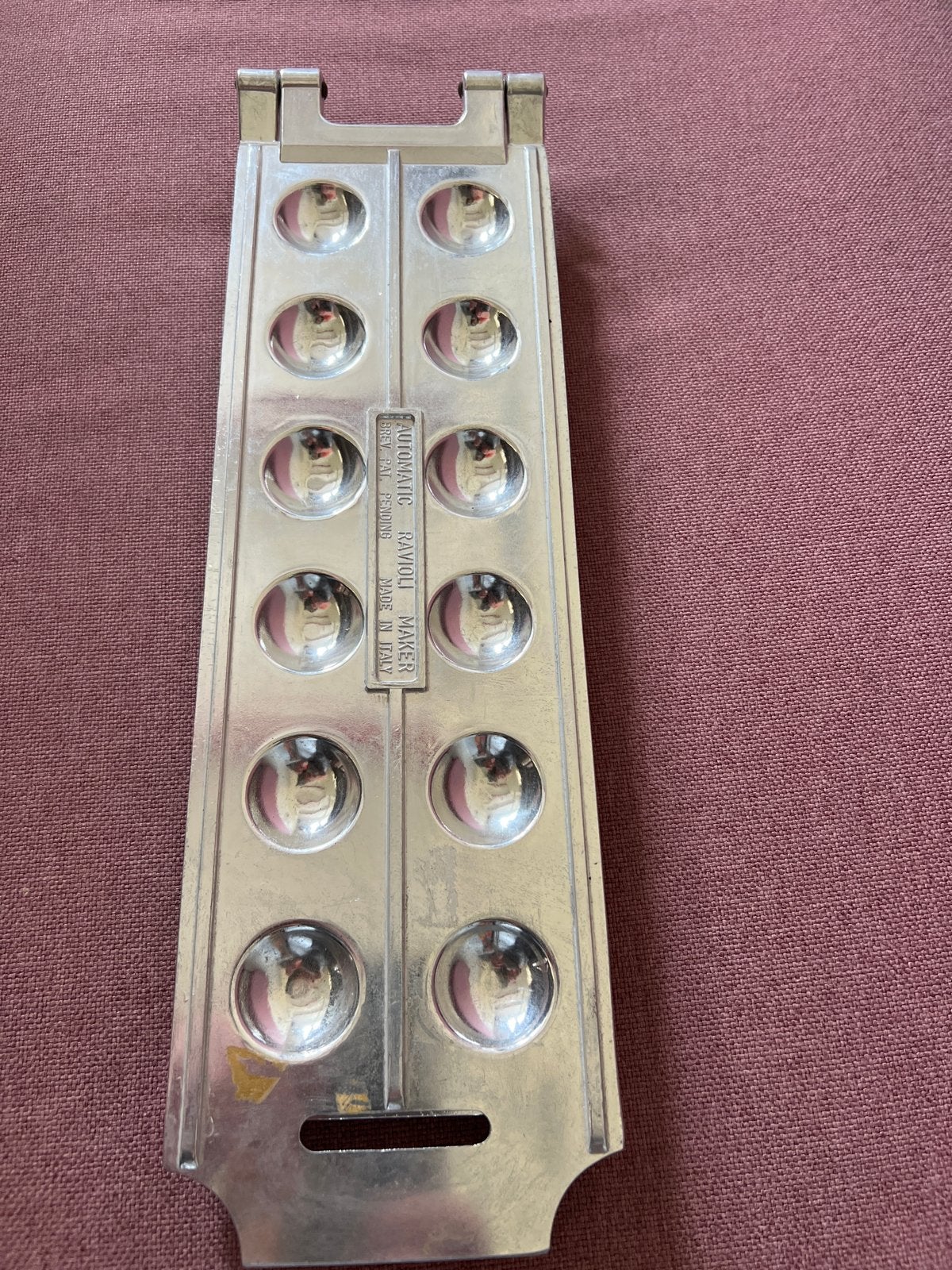 Automatische Ravioli Maker - Made in Italy, Zilver, Ophalen of Verzenden, Metaal, Overige merken