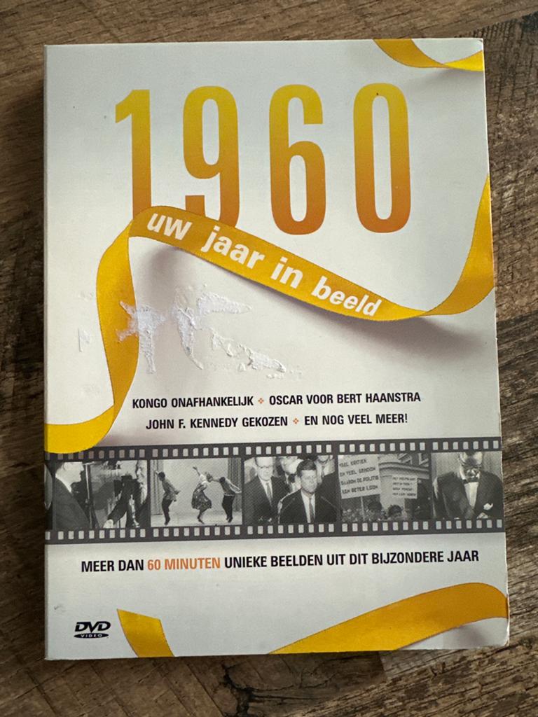 1960 Uw Jaar in Beeld DVD - Historische Docu (66 jaar), Cd's en Dvd's, Dvd's | Documentaire en Educatief, Gebruikt, Politiek of Geschiedenis