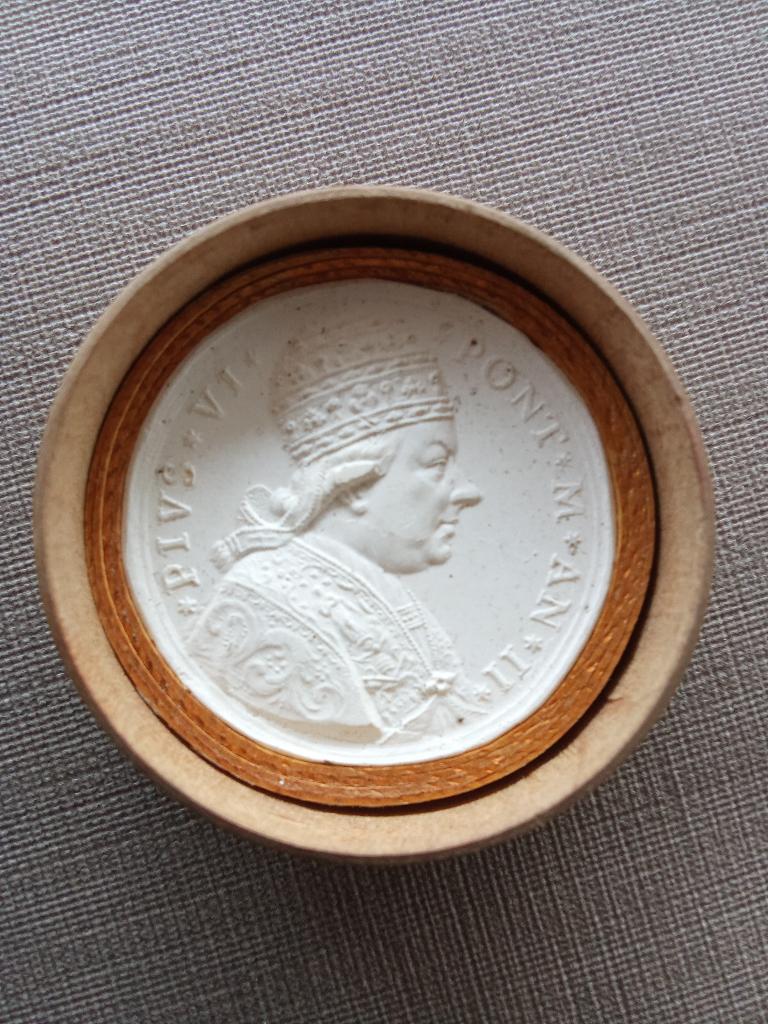 Paus Pius vi Italiaan Pio VI, Verzamelen, Ophalen of Verzenden, Zo goed als nieuw, Christendom | Katholiek