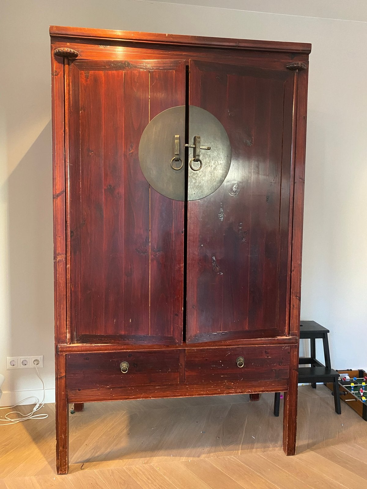 Antieke Chinese Bruidskast - 120x62.5x205 cm, Ophalen