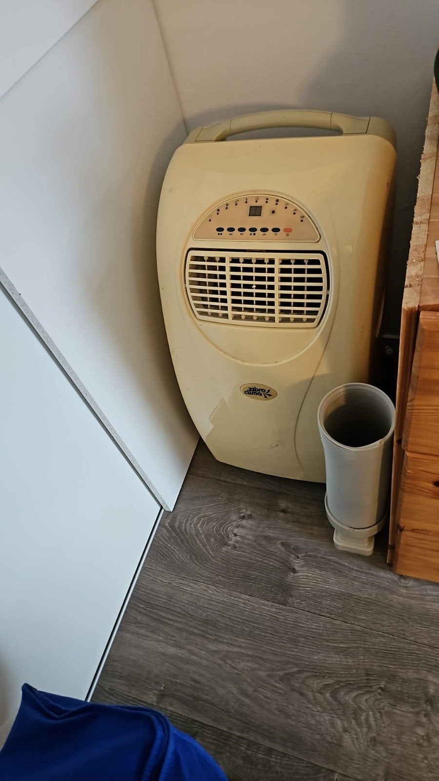 Mobiele airco Zibro Clima, Gebruikt, Minder dan 60 m³, Timer, 3 snelheden of meer