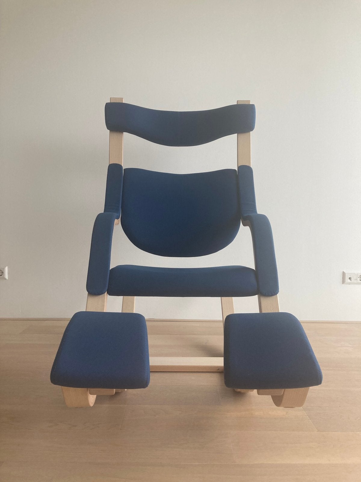 Varier Gravity Balans 2021 – Peter Opsvik – designklassieker, Ophalen of Verzenden, Zo goed als nieuw, Blauw, Eén