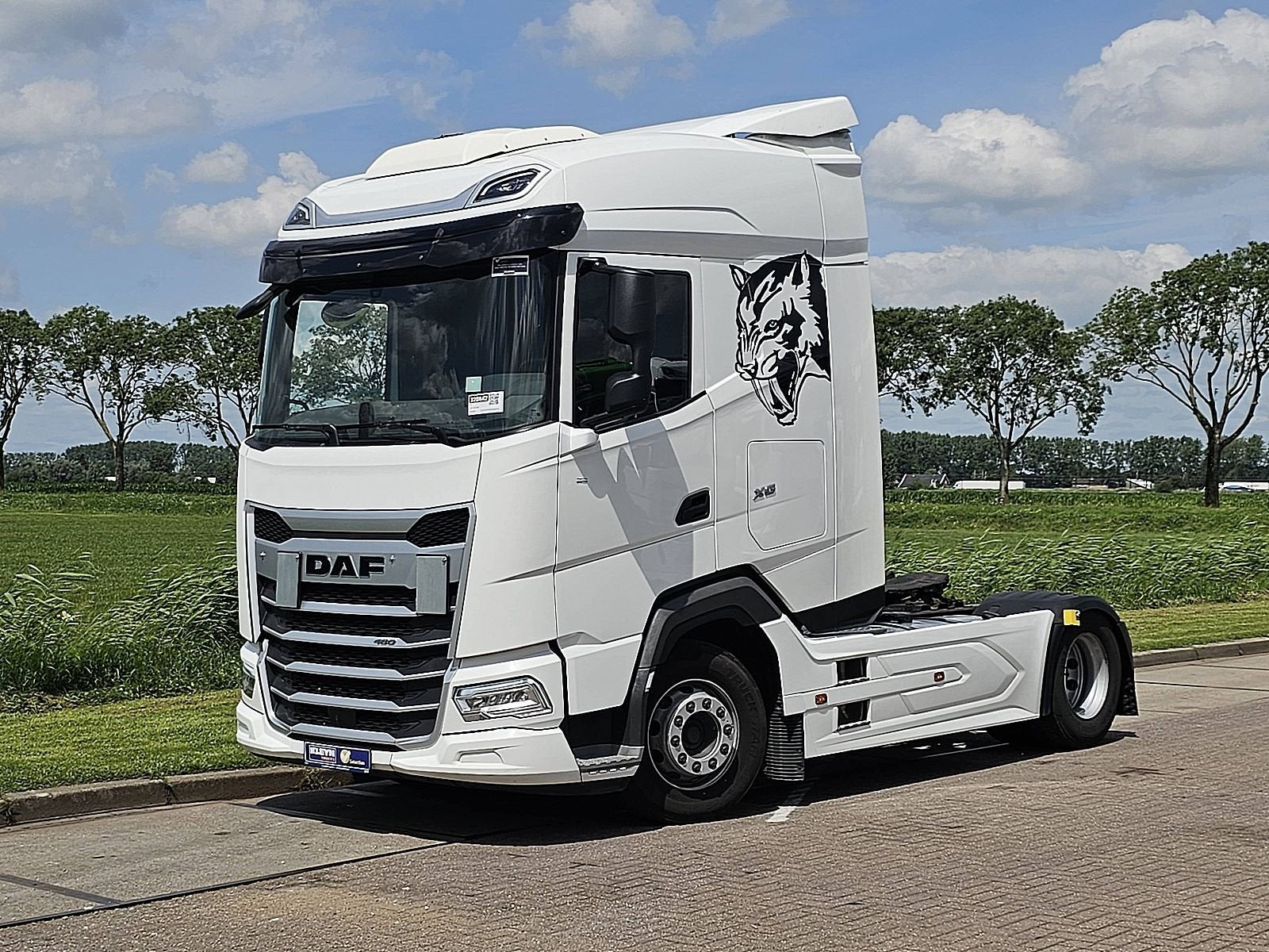 DAF XG 480 spoilers, skylights, Automaat, Euro 6, Stoelverwarming, Wit
