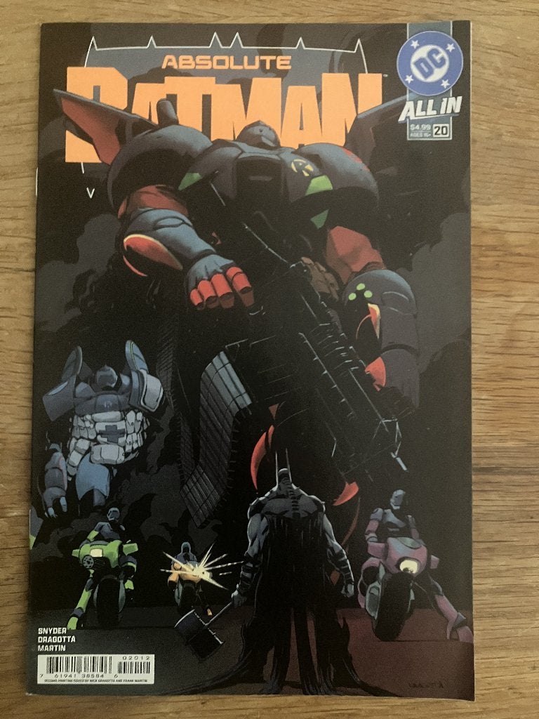 Absolute Batman #20 (DC) — 2nd Print, Boeken, Eén comic, Verzenden, Zo goed als nieuw, Amerika