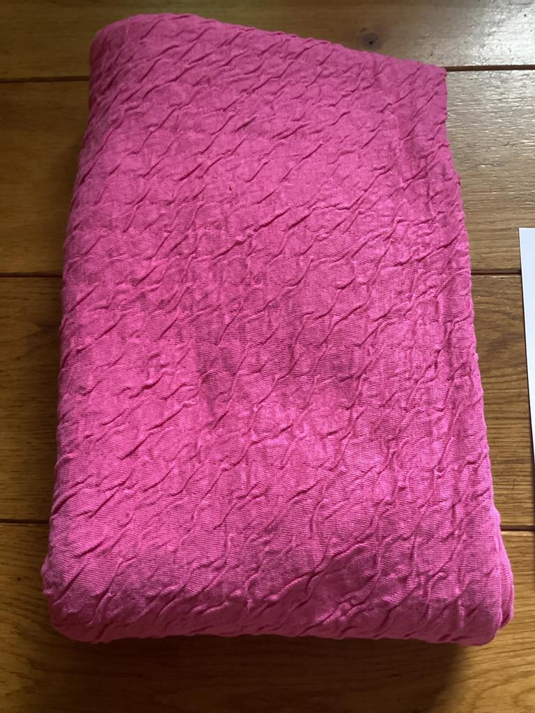 Grote lap roze joggingstof, 120 cm of meer, Ophalen of Verzenden, Zo goed als nieuw, Katoen